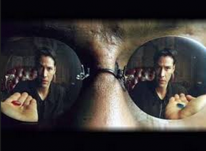 You take the blue pill, the story ends. You wake up in your bed and believe whatever you want to believe.  You take the red pill, you stay in Wonderland and I show you how deep the rabbit hole goes.  -- The Matrix, 1999