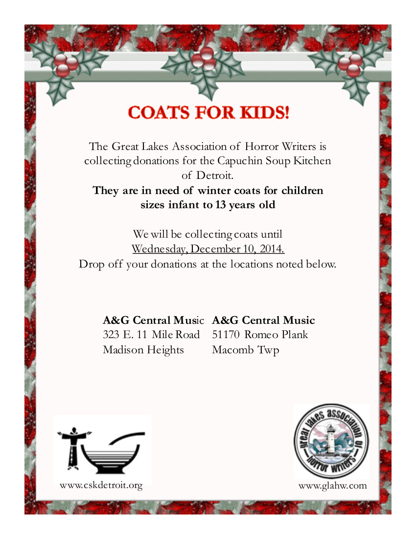 Coats for Kids 2014 Donations