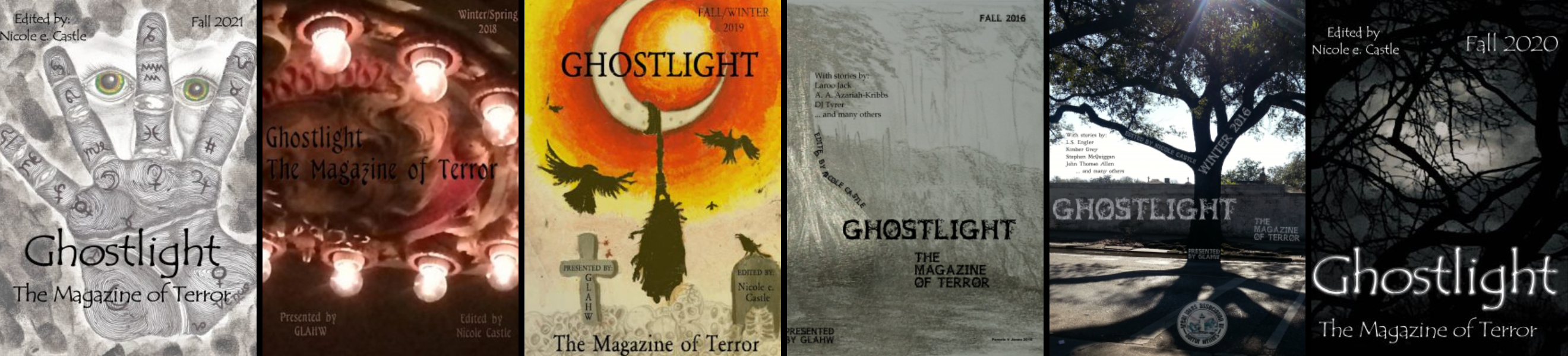 ghostlight collection of covers banner
